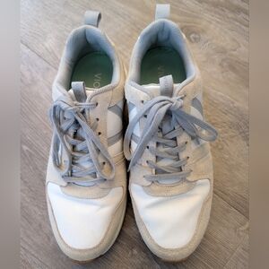 Vionic Rochelle Croc Gray and White Sneakers